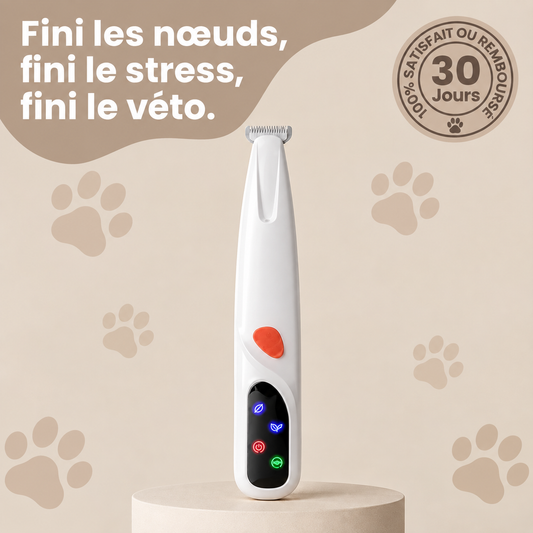 Elyvenza SilentPaw™ — Tondeuse de toilettage silencieuse pour chat