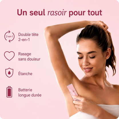 Elyvenza – Rasoir Douceur 2-en-1