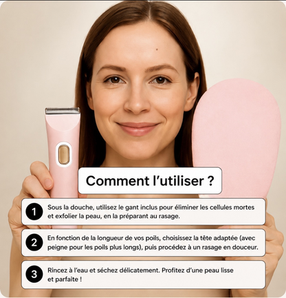 Elyvenza – Rasoir Douceur 2-en-1