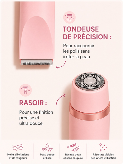 Elyvenza – Rasoir Douceur 2-en-1