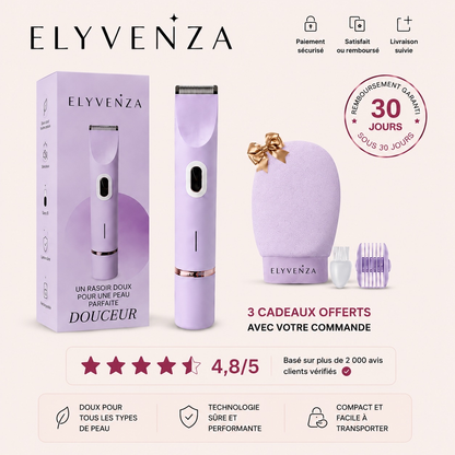 Elyvenza – Rasoir Douceur 2-en-1